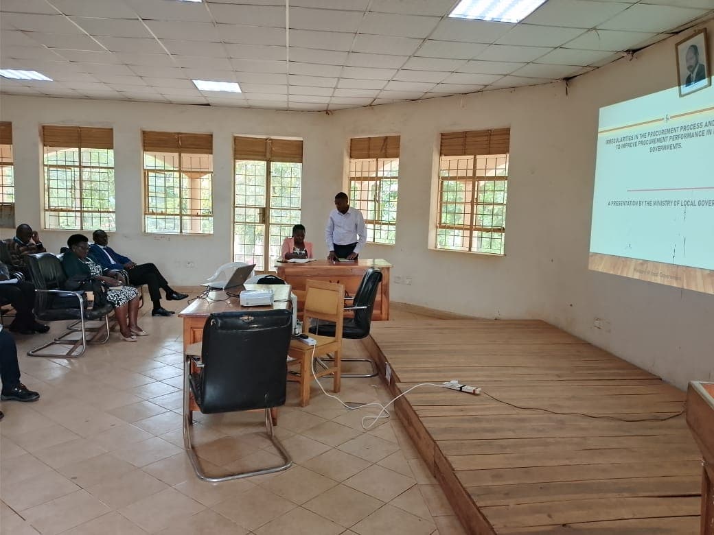 Kabarole District Local Government Hosts Ministry of Local Government Technical Support Team