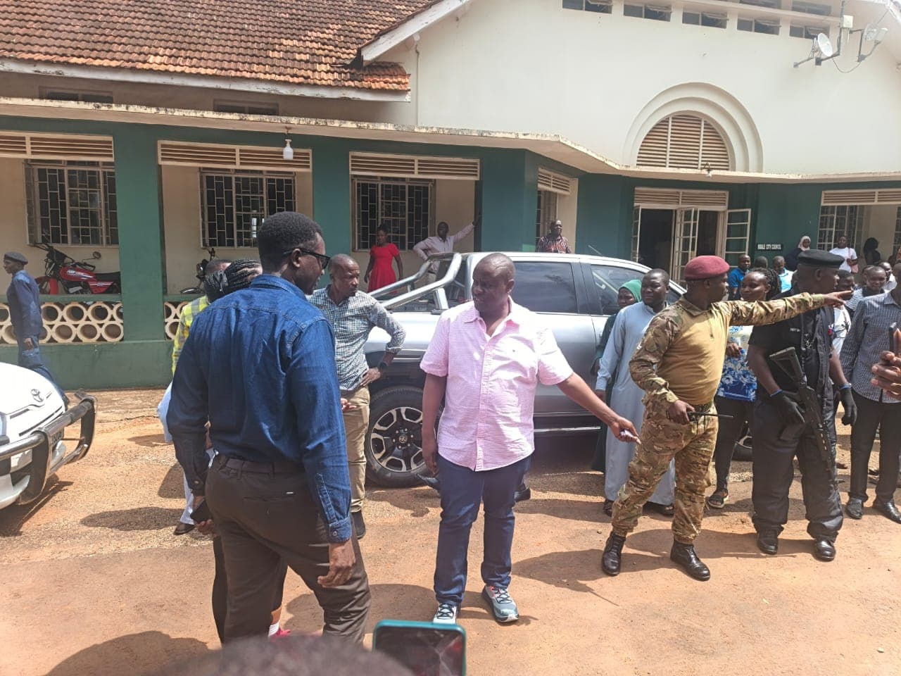 Hon. Balaam Inspects Mbale City Abattoir Following Allegations of Substandard Renovation Works