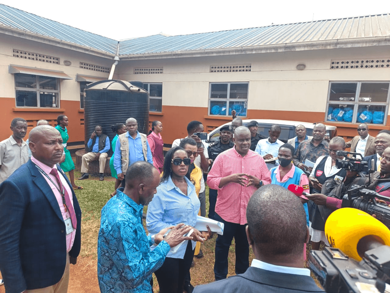 Ministers Expose Alleged Corruption at Nyendo Health Centre III During Inspection in Masaka City