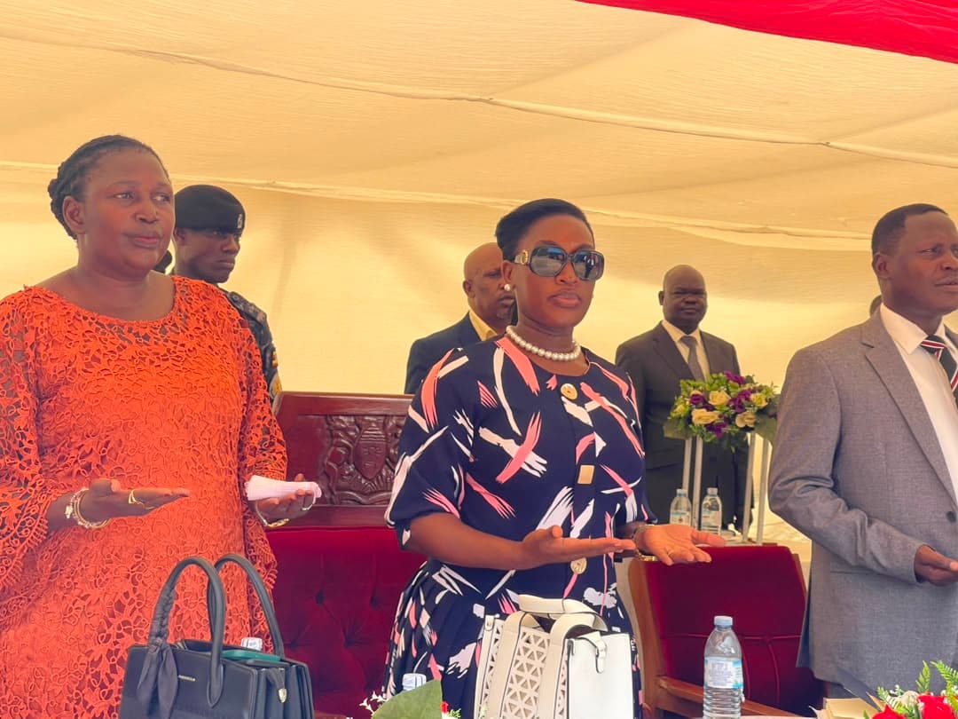 Hon. Justine Nameere Nsubuga arrives at Dokolo District