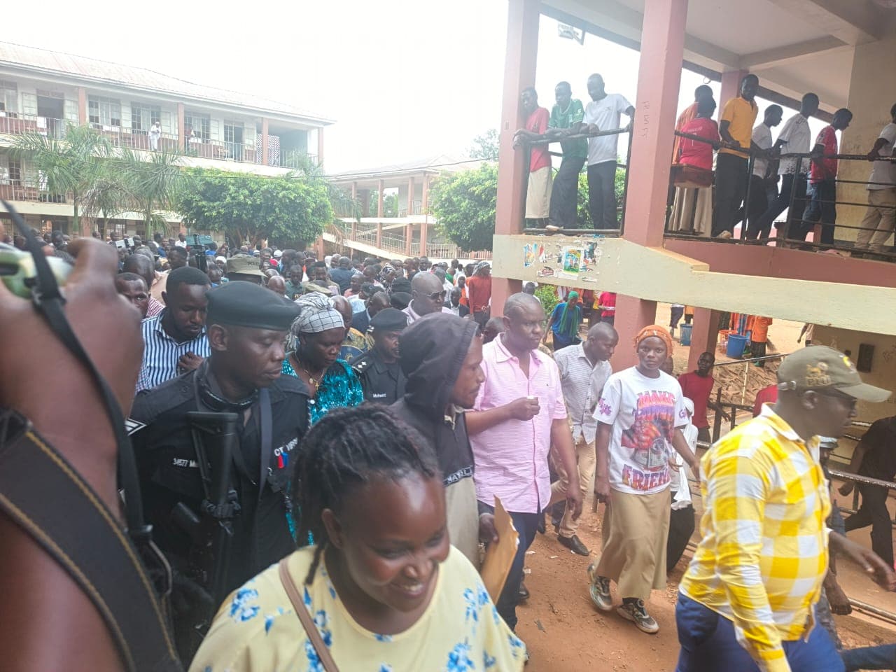 Hon. Balaam Barugahara Visits Nkoma Secondary School, Orders Investigation into Safety and Fee Complaints
