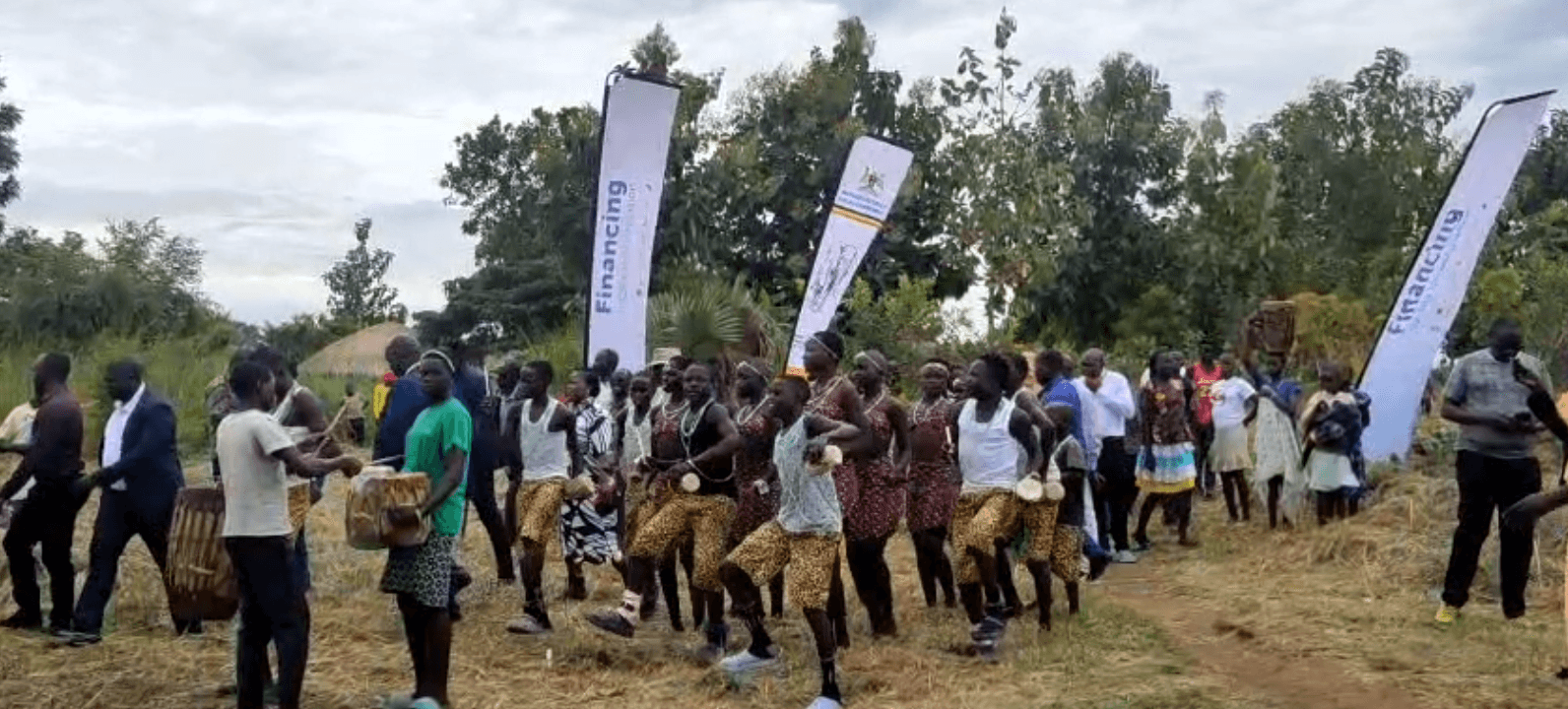 Watch : Kal Village, Amuru District welcomes guests ahead of the commissioning of the Pawel Langetta Mini Water Supply