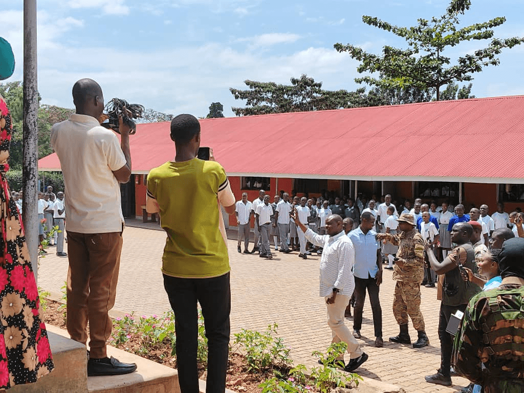 Hon. Balaam Applauds Nyondo S.S for Good Organization and Discipline